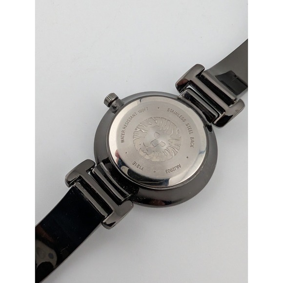 Anne Klein Watch Women 28mm Case Black 6.5" Band AK/2023 New Battery - Picture 6 of 8